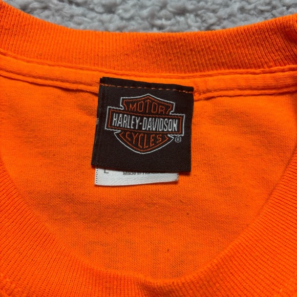 Harley Davidson Shirt Mens Large Crewneck Long Sleeve Legendary Motorcycles HD - Picture 4 of 5